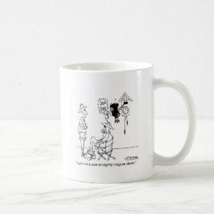 Litet ojämn gökur kaffemugg