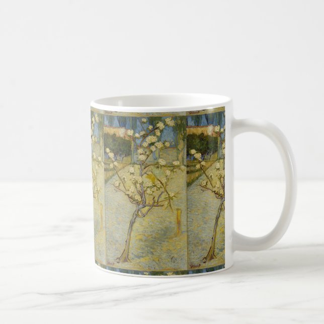 Litet Pearträd i blommar av Vincent Van Gogh Kaffemugg (Höger)