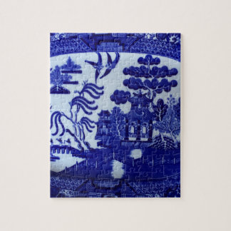 Litet pussel för blåttpilchina