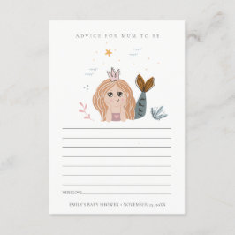 Litet råd om Sjöjungfru för babyskor från Morsa Tilläggskort