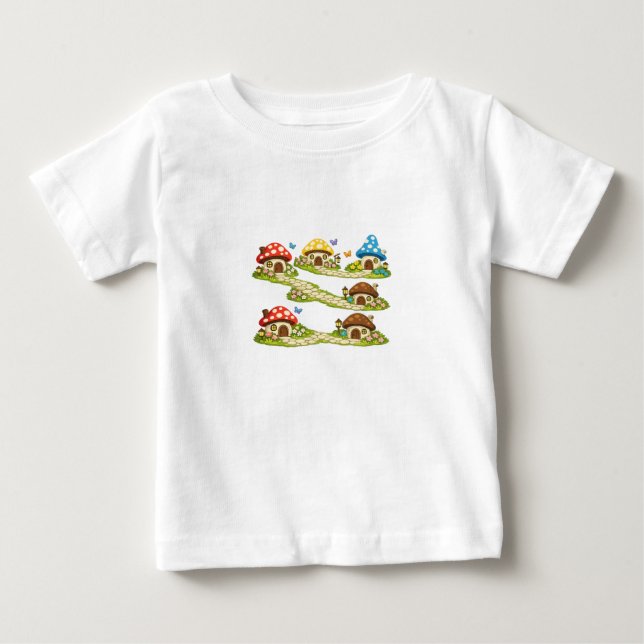 Litet svampby t shirt (Framsida)