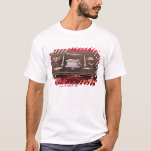 Litet träfodral, med symboler av frimurerit t-shirt