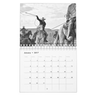 Litet vagga som är lat en svartvit kalender 2017