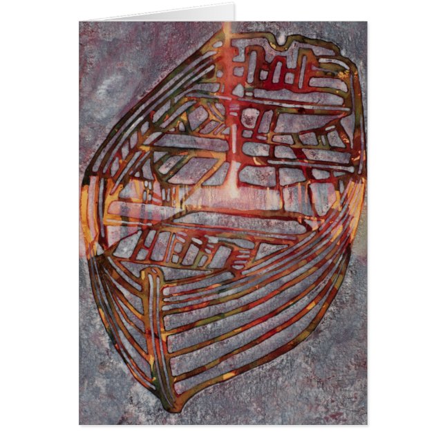 Litet vitfartyg 2007 hälsningskort (Framsidan)