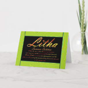 LITHA SOMMER SOLSTICE KORT