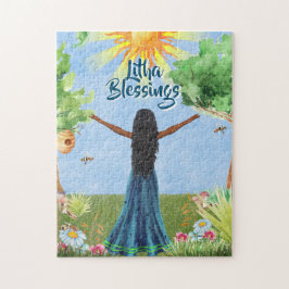 Litha Summer Solstice Blessings Pussel