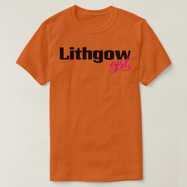 Lithgow Girl T Shirt (Design framsida)