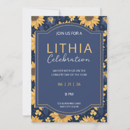 Lithia | Solstice Årets Hjul Inbjudan
