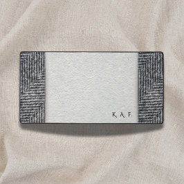 Lithic Record: Personalized Tweed & Blotter Look