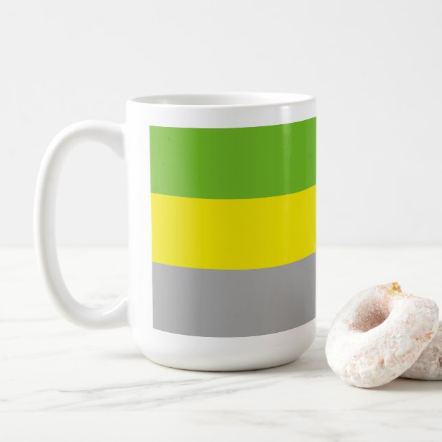 Lithromantisk stolthet kaffemugg (Med munk)