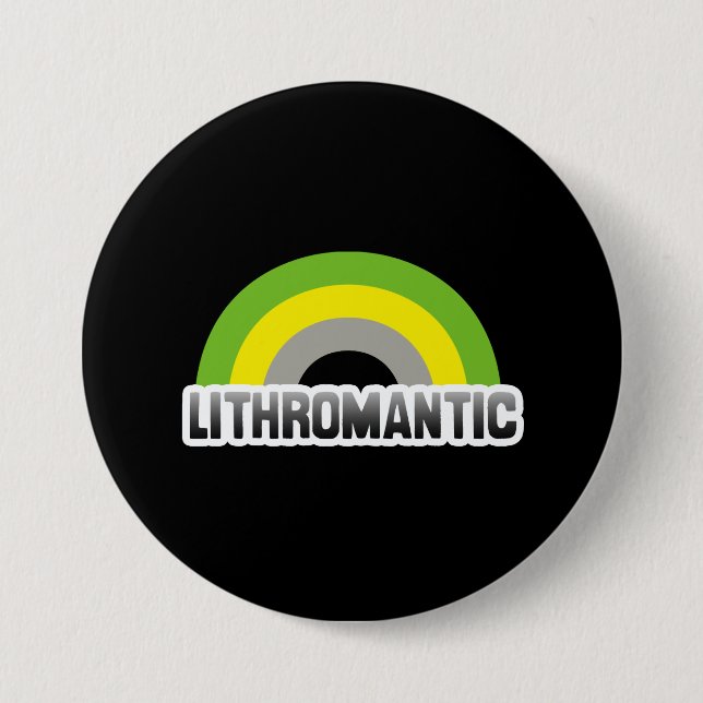 Lithromantisk stolthet knapp (Framsida)