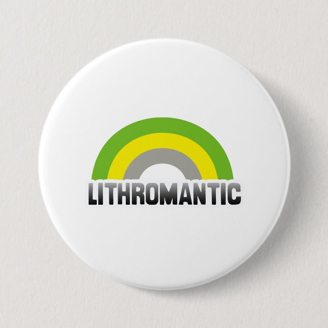 Lithromantisk stolthet knapp (Framsida)