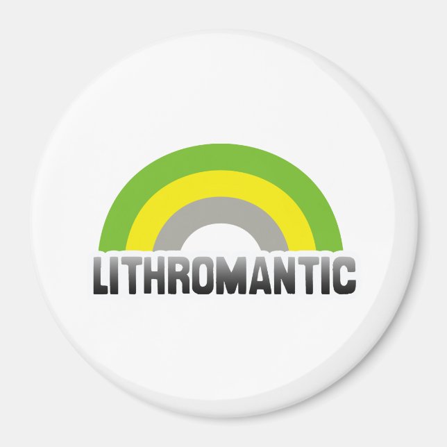 Lithromantisk stolthet magnet (Framsidan)