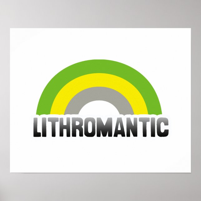 Lithromantisk stolthet poster (Framsidan)
