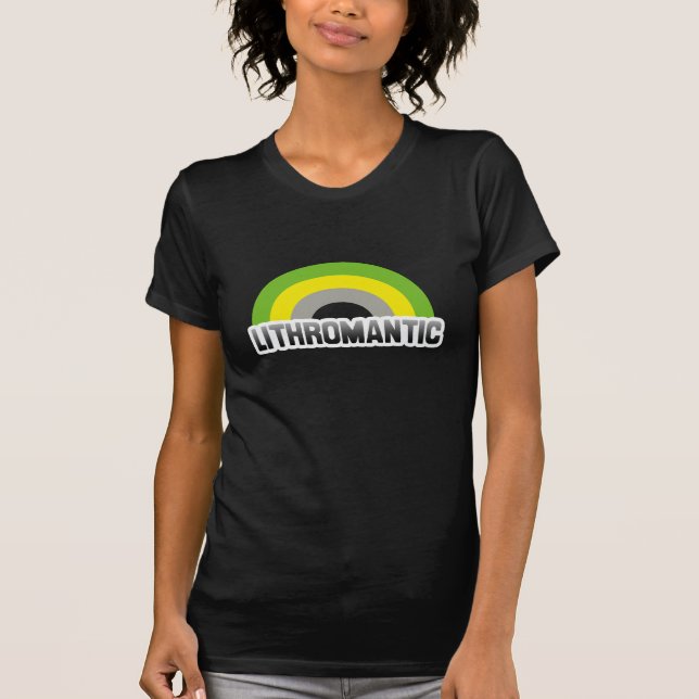 Lithromantisk stolthet t shirt (Framsida)