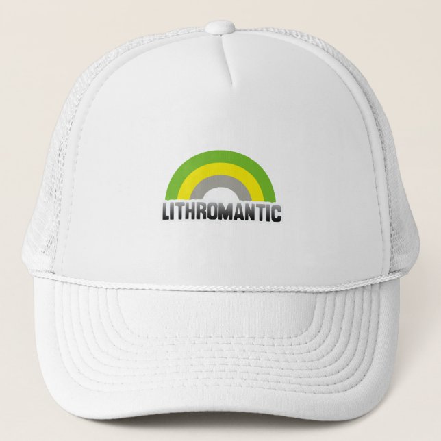 Lithromantisk stolthet truckerkeps (Framsida)