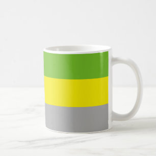 Lithromantiska stolthetsflagga kaffemugg