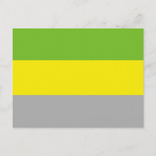 Lithromantiska stolthetsflagga vykort