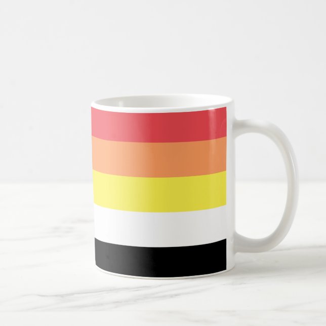 Lithsexuell stolthetsflagga kaffemugg (Höger)