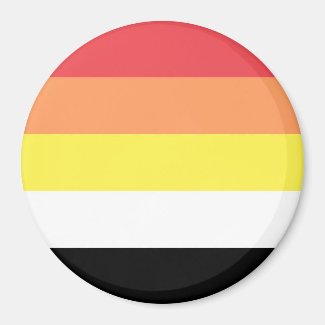 Lithsexuell stolthetsflagga magnet (Framsidan)
