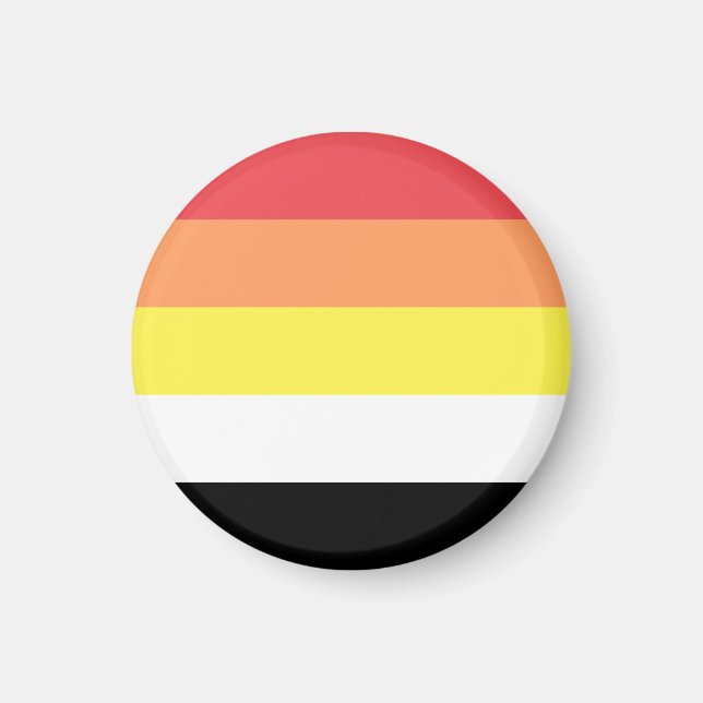 Lithsexuell stolthetsflagga magnet (Framsidan)
