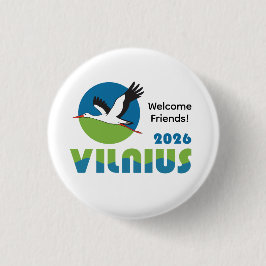 Lithuania 2026 International Convention Pin Knapp