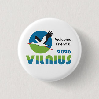 Lithuania 2026 International Convention Pin Knapp