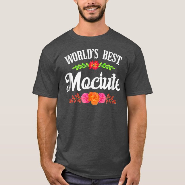 Lithuanian Grandma T   Worlds Best Mociute T Shirt (Framsida)