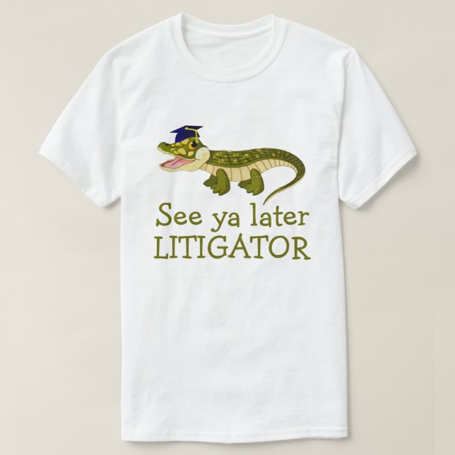 Litigator T Shirt (Design framsida)