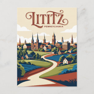 Lititz USA Vykort