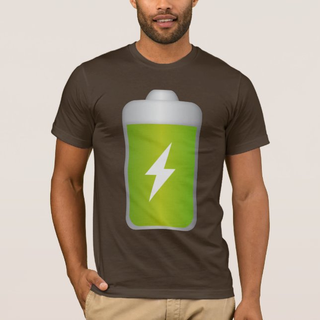 litiumjonbatteri Ikon Tee Shirt (Framsida)