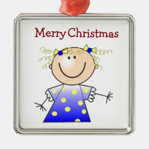 ***LITLE GIRL'S*** CHRISTMAS ORNATION JULGRANSPRYDNAD METALL