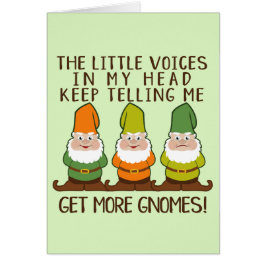 Litles-rösterna får fler Gnomes-hälsningskort Hälsningskort