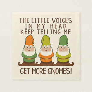 Litles Voices får fler Gnomes Pappersservett