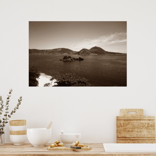 litoral de Niterói1 Poster (Kök)