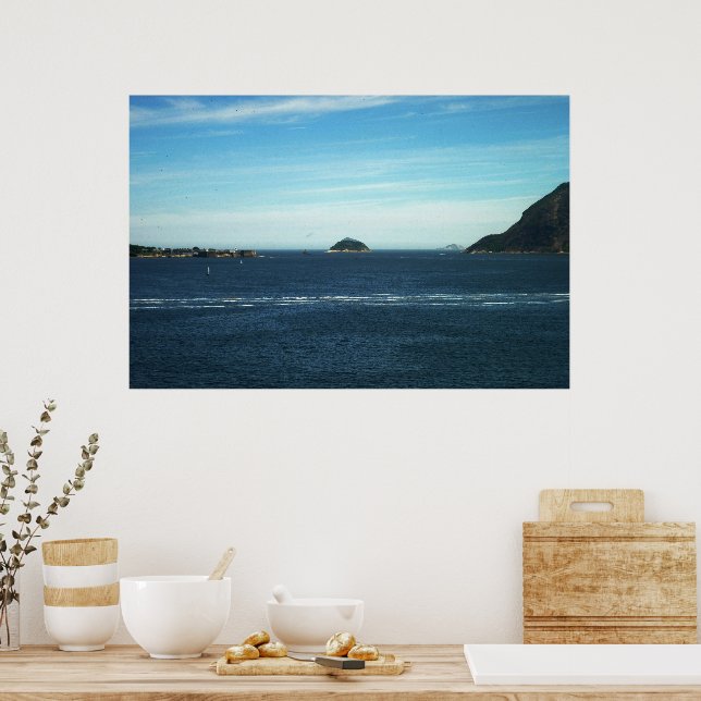 litoral do RJ Poster (Kök)