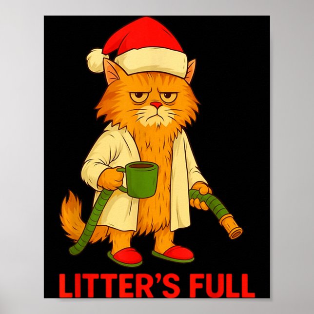 Litter’s Full Cat Parody Tee  Poster (Framsidan)