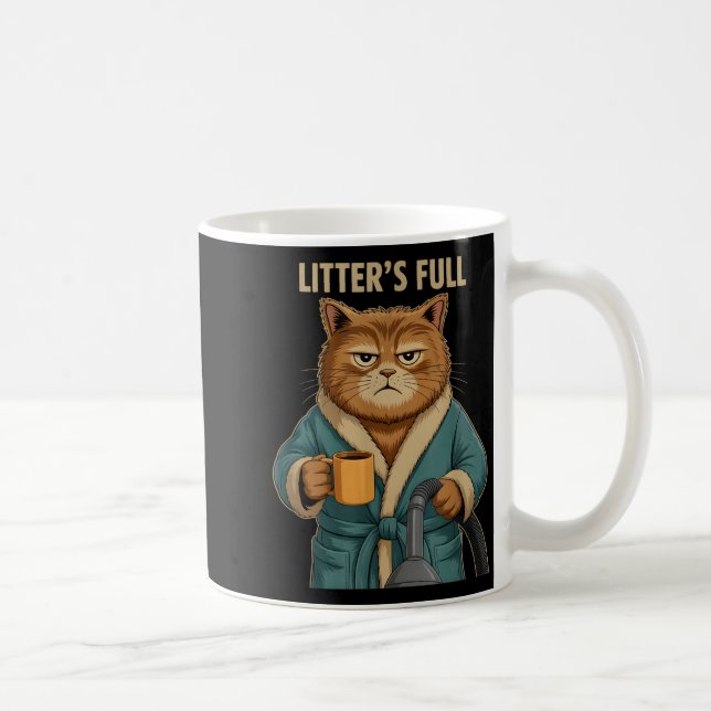 Litter’s Full Cat Ugly Christmas  Kaffemugg (Höger)