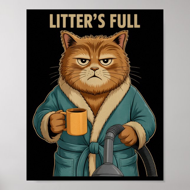 Litter’s Full Cat Ugly Christmas  Poster (Framsidan)