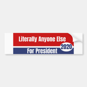 Litteralt alla andra 2020 bildekal