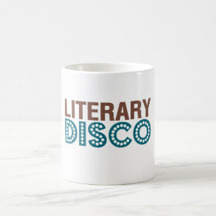 Litterär diskomugg kaffemugg