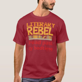 Litterär rebell t shirt