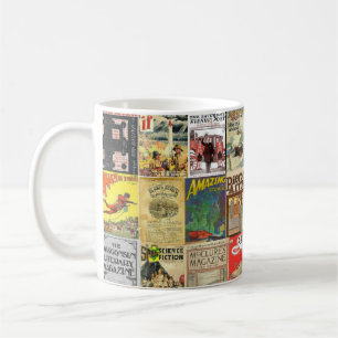 Litterär tidskriftmugg kaffemugg