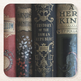 Litterär Underlägg Papper Kvadrat