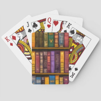Litterära skatter - klassiskt Bokar Casinokort