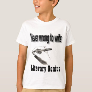 litterära t-shirts