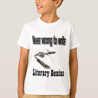 litterära t-shirts