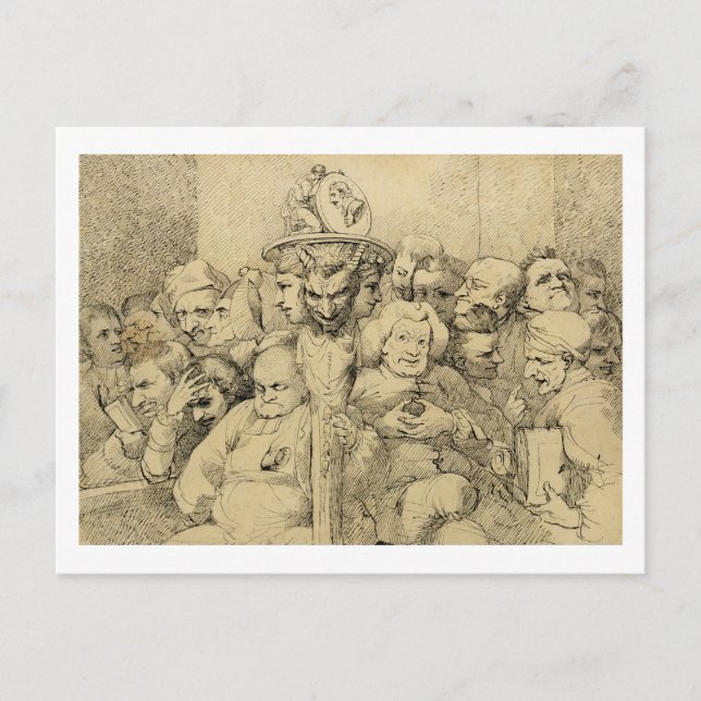 Litterära tecken som samlats runt Medallion Vykort (Framsida)