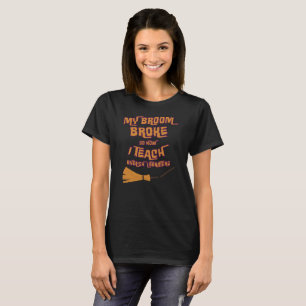 Litteratur för engelska för lärare för Hallowe T Shirt