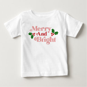 Litteratur för merry och Bright - klassisk Helgdag T Shirt
